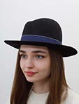 Шляпа CHRISTYS арт. LUCY cso100113 (черный)